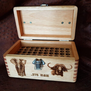 Wooden Ammunition Box